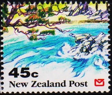 New Zealand. 1992 45c S.G.1691 Fine Used