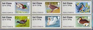 GB 2011 - Post & Go BIRDS OF BRITAIN III, 3rd Issue MNH