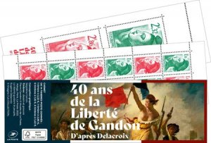 Scott #6348-9A Liberte booklet MNH