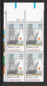 #2340 MNH Plate Block
