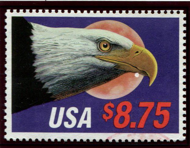 2394 US $8.75 Eagle/Moon, used