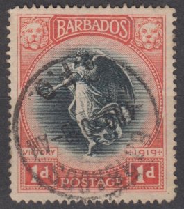 Barbados Scott #142 1920 Used