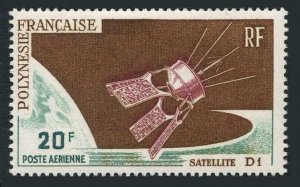 Fr Polynesia C42,lightly hinged.Michel 54. Satellite D1.1966.