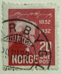 AlexStamps NORWAY #156 VF Used SON