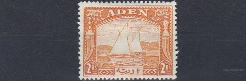 ADEN  1937  S G 10  2R  YELLOW   MNH 