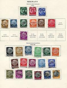 Germany Collection 1923/ 1935 VF  7 pages    Lakeshore Ph...