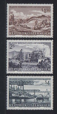 Austria 1971 #908-10 MNH. Industry
