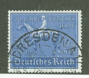 Germany #B144 Used Single (Horse)