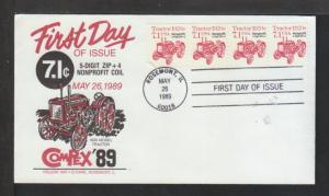 US 2127b Tractor 1989 Compex U/A FDC