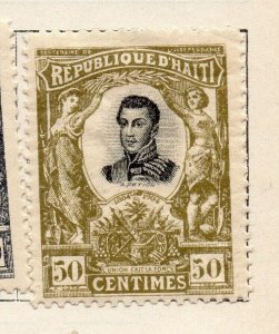Haiti 1904 Early Issue Fine Mint Hinged 50c. NW-253101