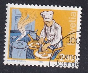 Switzerland  #843 used 1992 industry 2.80fr