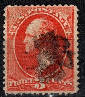 US #214 F-VF Used CV $50.00 (X75)