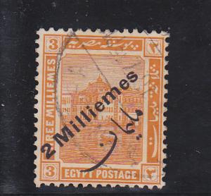 Egypt  Scott#  60  Used 