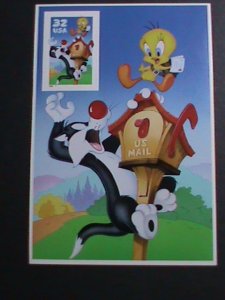 ​UNITED STATES-1998-SC#3204 SYLVESTER & TWEETY STAMP IN SPECIAL PANE- MNH VF