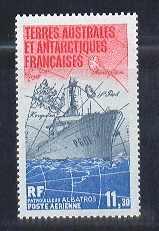 FSAT TAAF MNH sc# C83 Ship 10CV $4.25