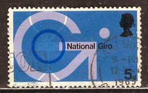 Great Britain; 1969: Sc. # 601:  Used Single Stamp