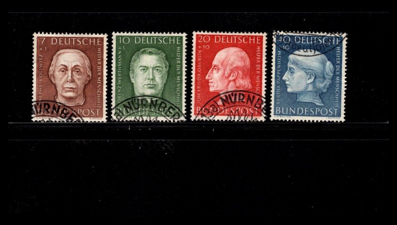 KAPPYS Germany Stamp # B334-B337 USED OG  $80 B71