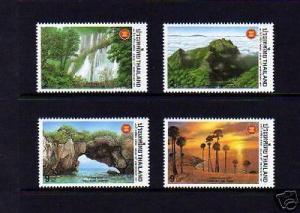 THAILAND - 1997 - ASEAN - 30th ANNIVERSARY - VIEWS - MINT - MNH SET OF 4!