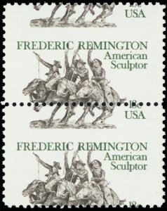 1934, MNH 18¢ Remington RARE Misperforation ERROR Pair of Stamps -- Stuart Katz