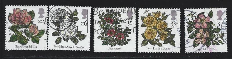 Great Britain  used  sc  1382 - 1386