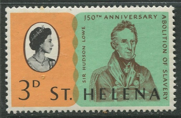 STAMP STATION PERTH St Helena #205 Abolition of Slavery 1968 MNH