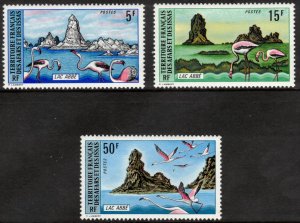 AFARS & ISSAS 1974 Flamingos; Scott 370-72; MNH
