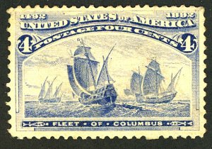 U.S. #233 MINT NG