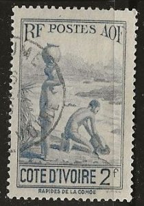 Ivory Coast ^ Scott # 145  - Used