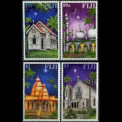 FIJI 2002 - Scott# 971-4 Christmas Set of 4 NH