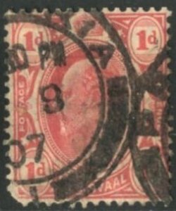 TRANSVAAL #282 - USED FAULT - 1905 - TRANS022