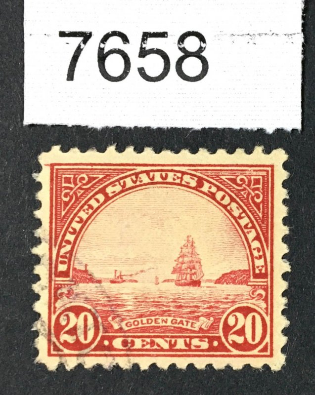 US # 567 USED CAT. $ LOT #7658