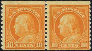 497 Mint,OG,H... Pair... SCV $40.00