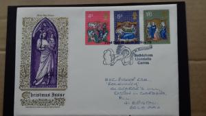 Great Britain FDC 1970 Christmas Issues