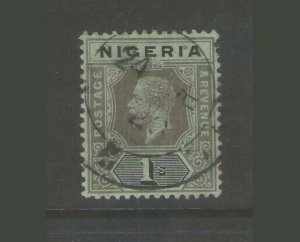 Nigeria 1921 KGV Sc 8c FU