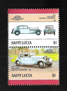 St. Lucia 1986 - MNH - Pair - Scott #853