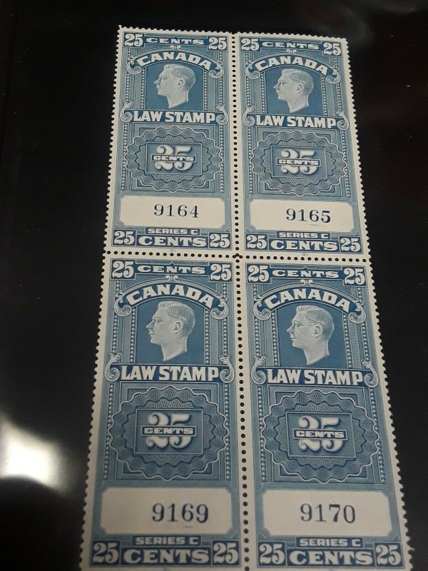 Canada MNH 25c Law single stamp