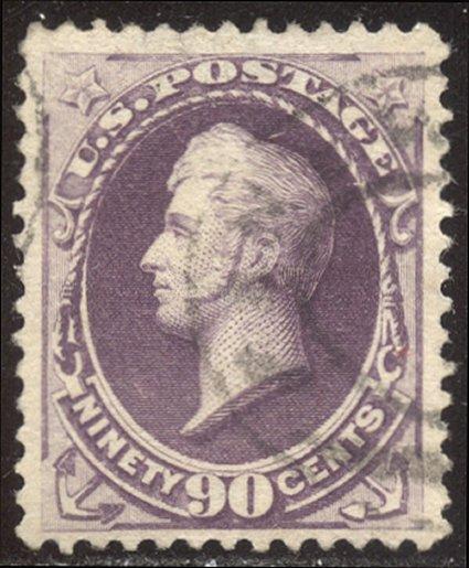 U.S. #218 Used BEAUTY - 90c Purple