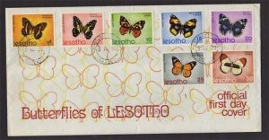 Lesotho 1973 Butterfly FDC