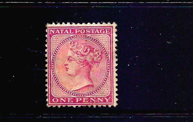 NATAL  1882-89  1d    QV   MH   SG 99a