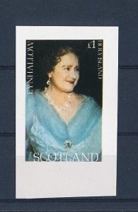 D160312 QE The Queen Mother 80th Anniv. S/S MNH Proof Eynhallow