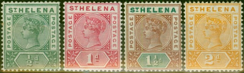 St Helena 1890-97 Set of 4 to 2d SG46-49 Fine MM