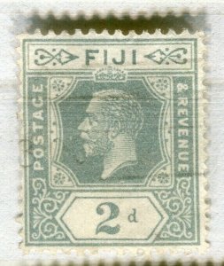 FIJI; 1920s early GV issue fine used 2d. value