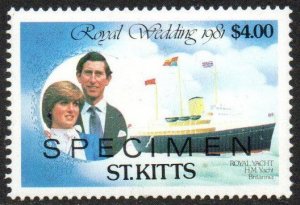 St. Kitts Sc #79 MNH with 'SPECIMEN' overprint
