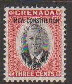 Grenada  George VI SG 187  Unmounted mint  - Constitution Opt