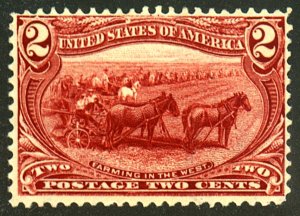 U.S. #286 MINT OG LH