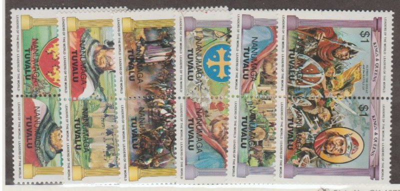 Tuvalu - Nanumaga Scott #23-28 Stamps - Mint NH Set