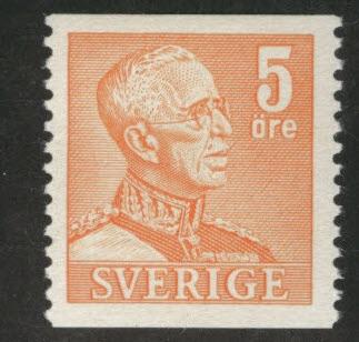 SWEDEN Scott 391 MH* 1948 coil stamp