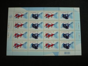 Stamps - Canada - Scott# 2143-2144 - Mint Never Hinged Pane of 16 Stamps