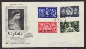 Bahrain 92-95 QEII Coronation Artcraft Typed FDC