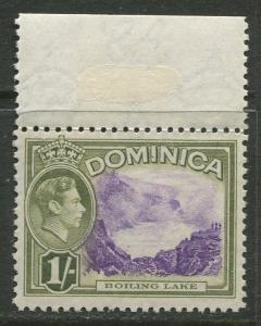 DOMINICA -Scott 106 - KGVI Definitive -1938 - MNH - Single 1/- Stamp
